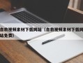 宁波自救视频素材下载网站（自救视频素材下载网站免费）